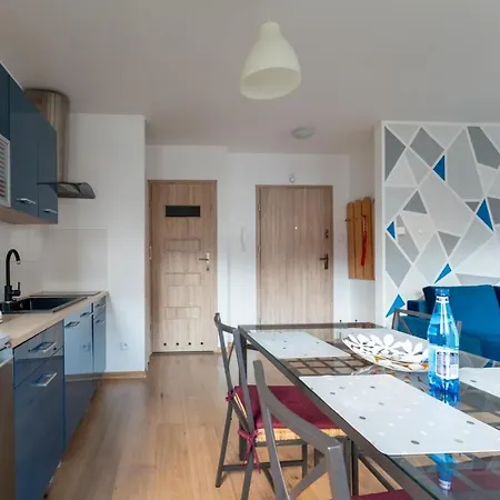 Lazurowy Widok Centrum - Z Prywatnym Parkingiem - Spaceapart Appartement