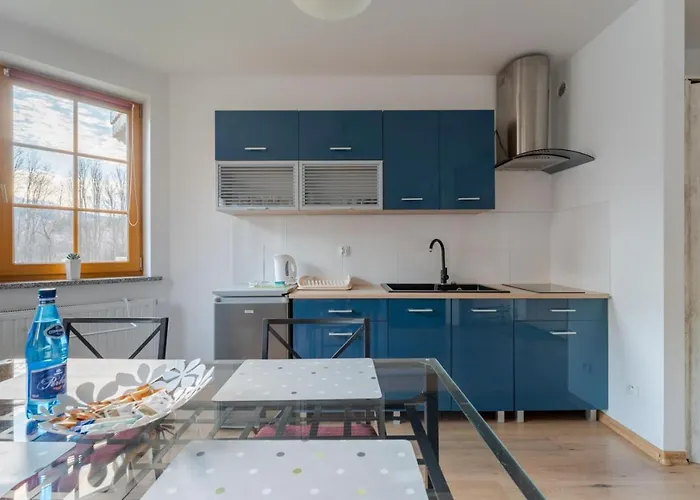 Lazurowy Widok Centrum - Z Prywatnym Parkingiem - Spaceapart